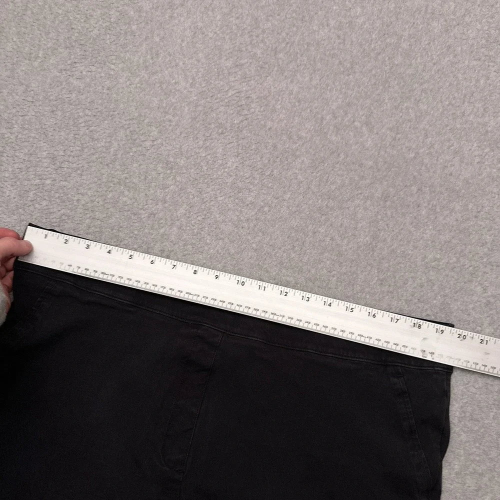 Spanx On The Go‎ Kick Flare Pants Womens 1XT TALL Black High Rise Stretch
